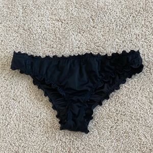 Black swimsuit bottoms